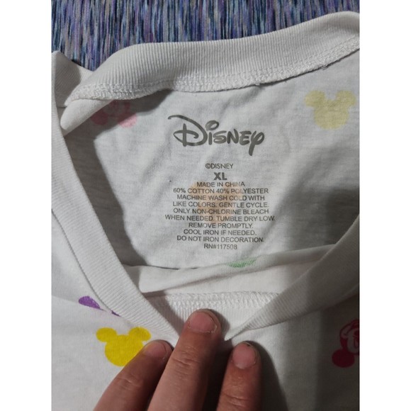 Disney Multicolor Mickey Mouse Short Sleeve Tee - Picture 3 of 6